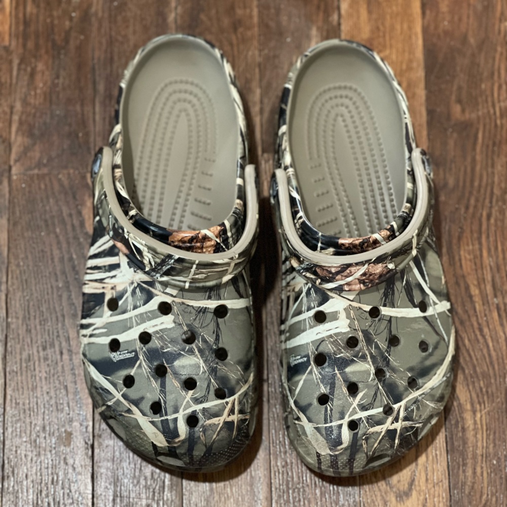 Camo crocs